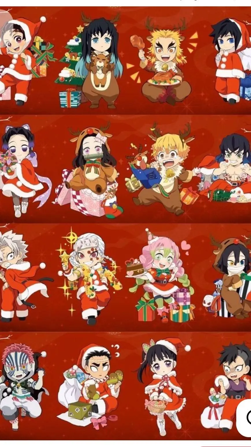 ai character: 🎄KNY Navidad 🎄 background