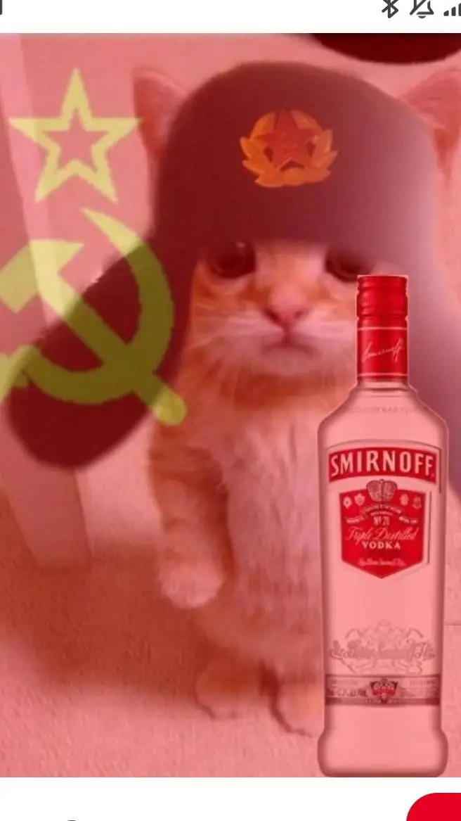ai character: gato comunista 🇷🇺 background