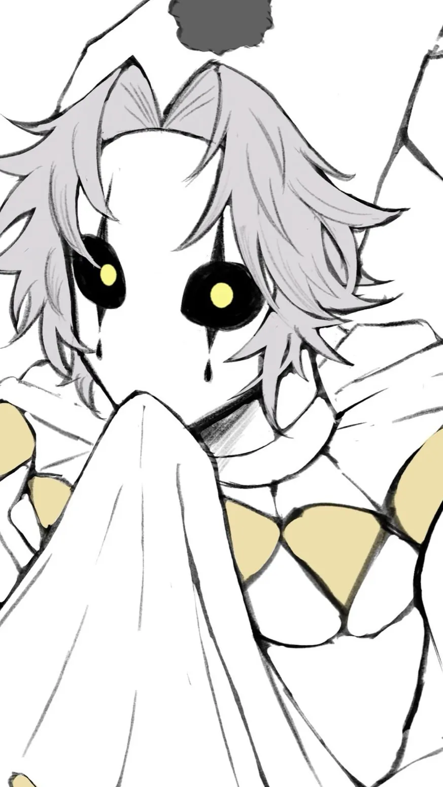 ai character: Pierrot background