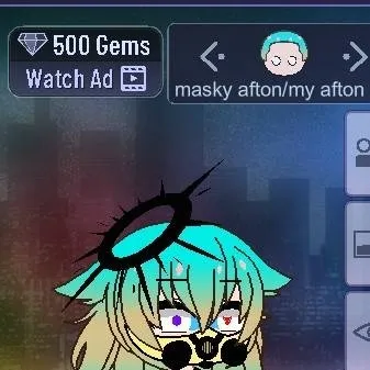 chat with ai character: mha X my afton oc 