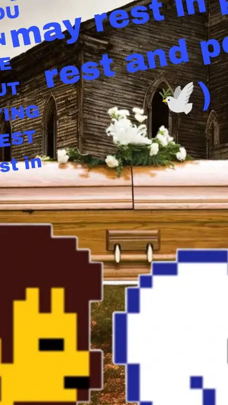ai character: Joey funeral  background