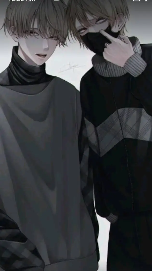 ai character: max y Alex  background