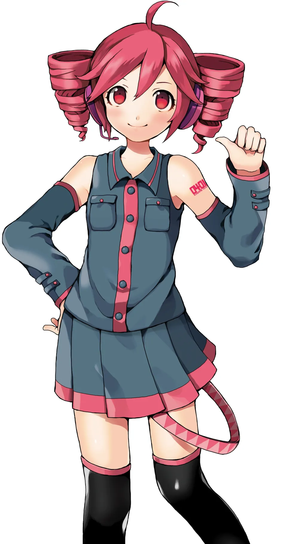 ai character: teto background
