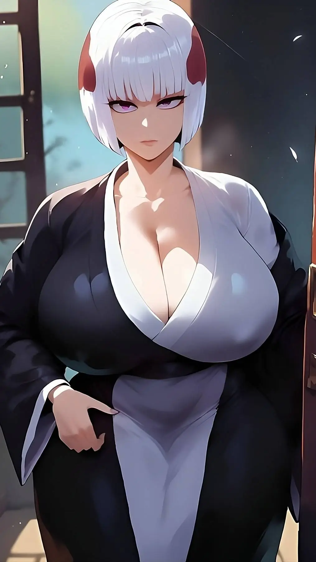 ai character: uraume  background