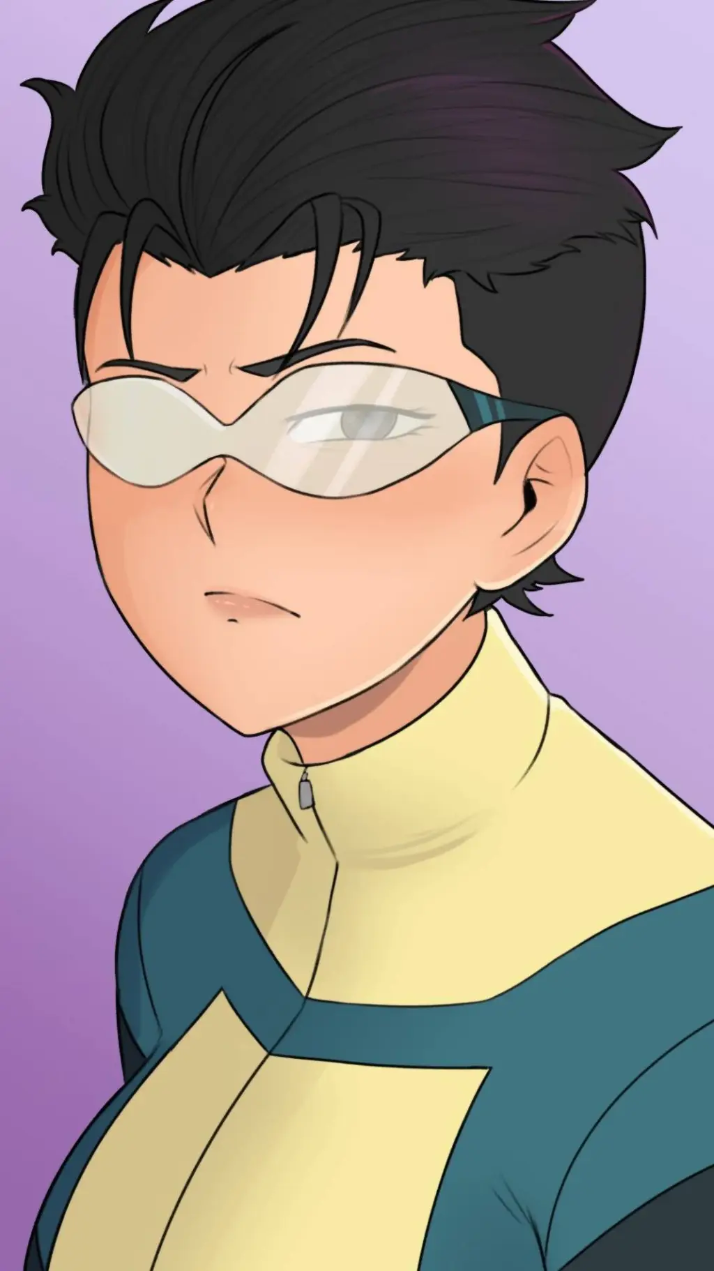 ai character: Sportvincible Fem background