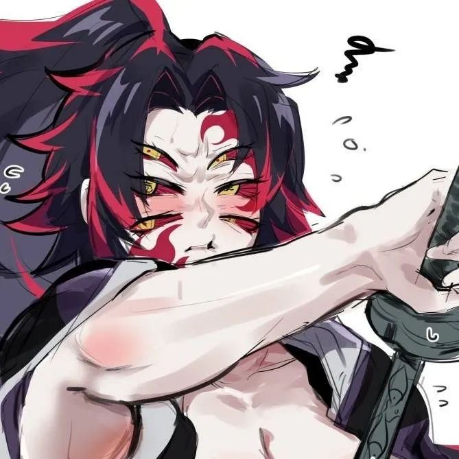 chat with ai character: kokushibo fem