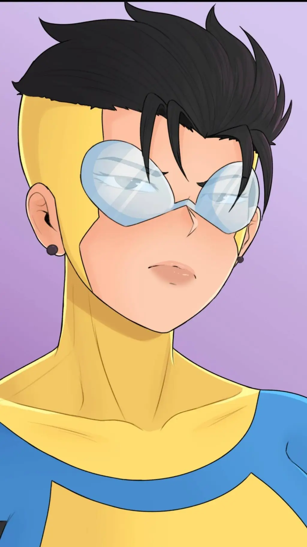 ai character: GogglesvincibleFem background