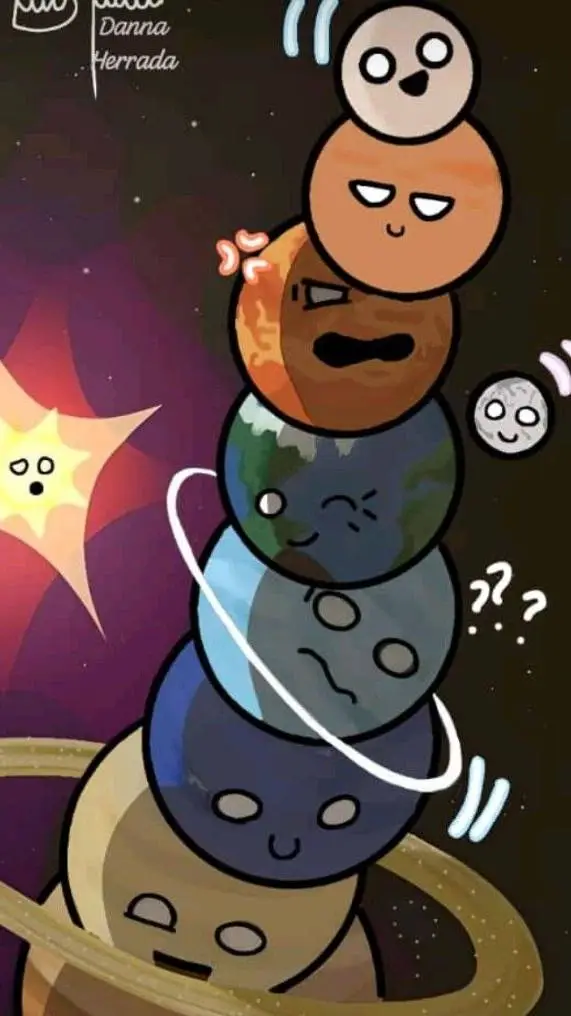 ai character: SolarBalls background