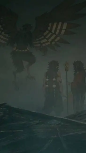 ai character: hantengu clones  background