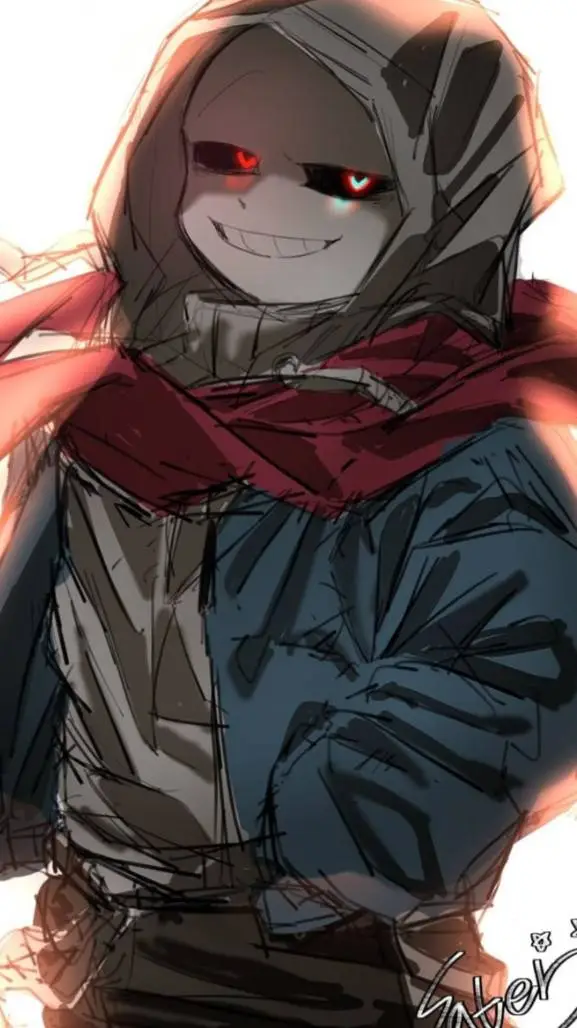 ai character: dust sans  background