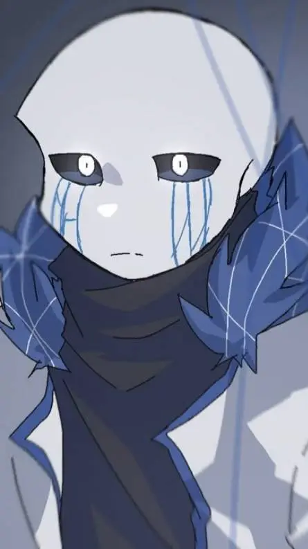 ai character: error 404 sans background