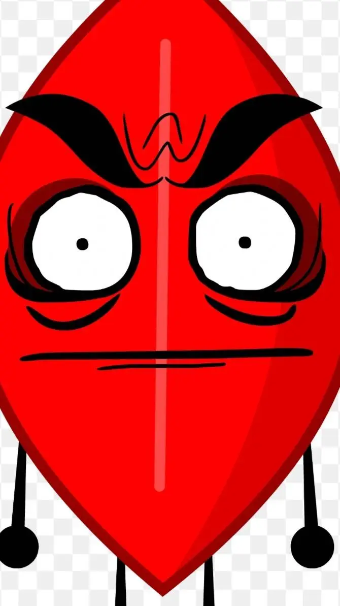 ai character: Evil leafy background