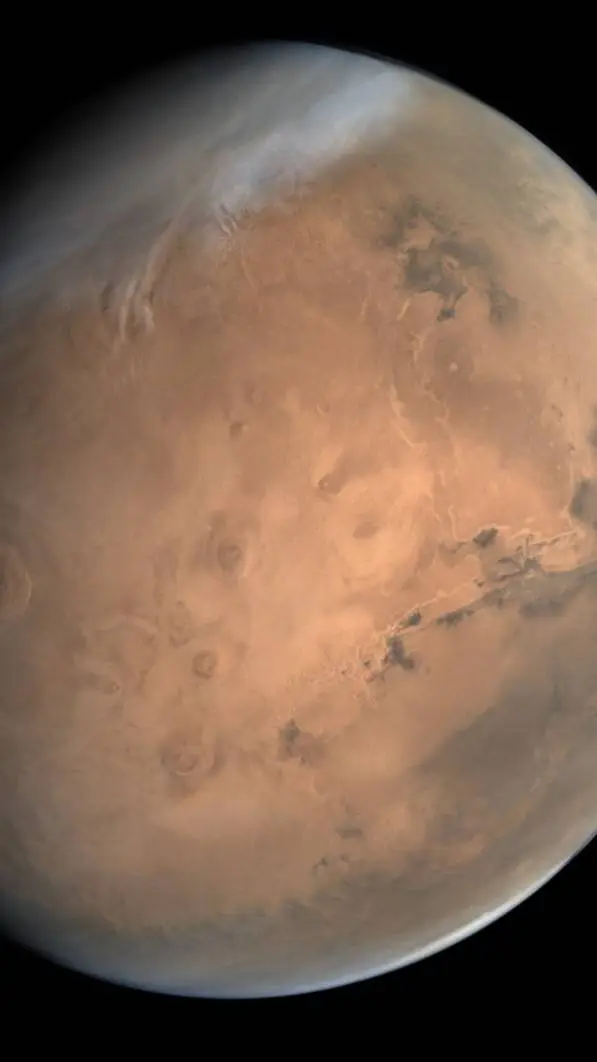 ai character: Mars background