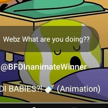 chat with ai character: Bfdi but babies..?
