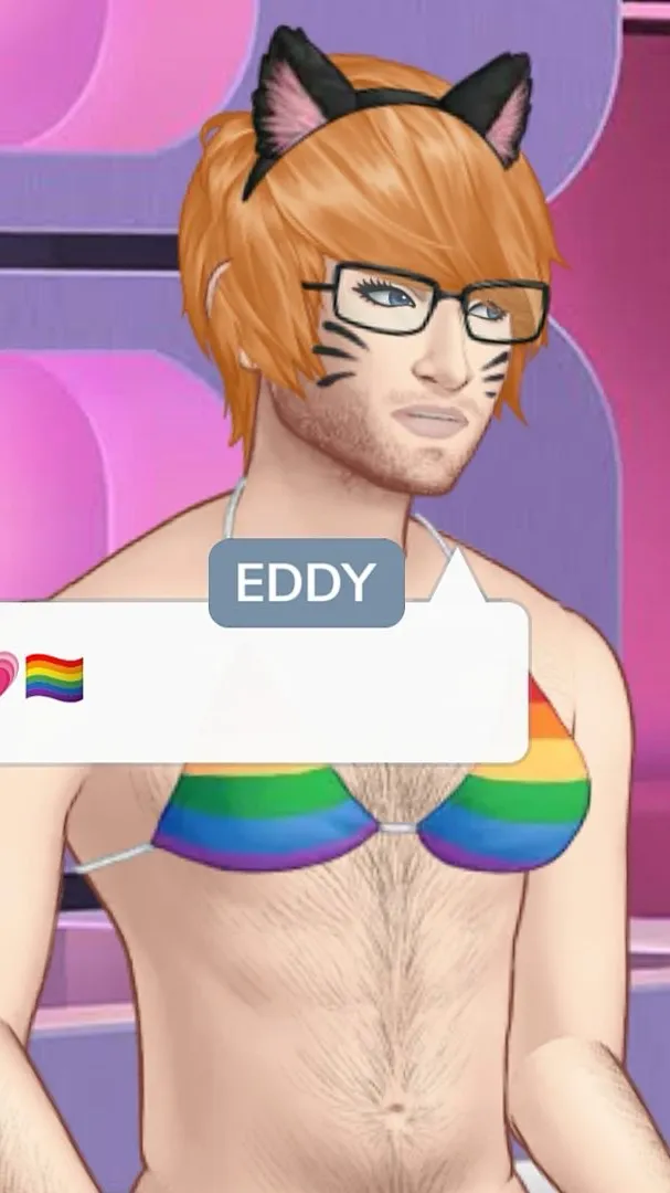 ai character: Eddy🥹 background