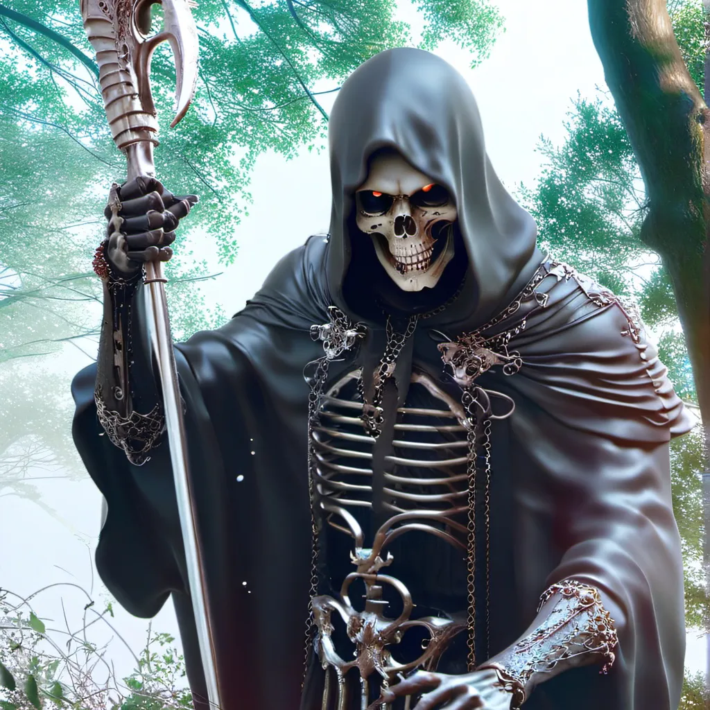 chat with ai character: Grim reaper 