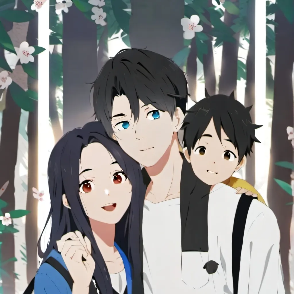 chat with ai character: happy family