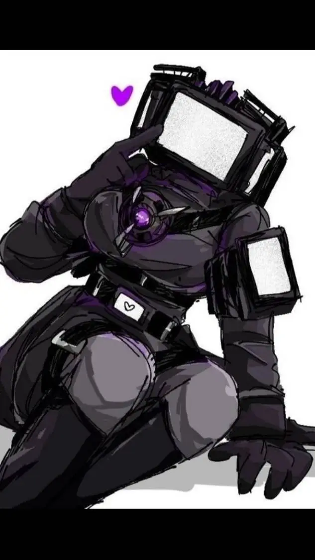 ai character: titan tv woman  background