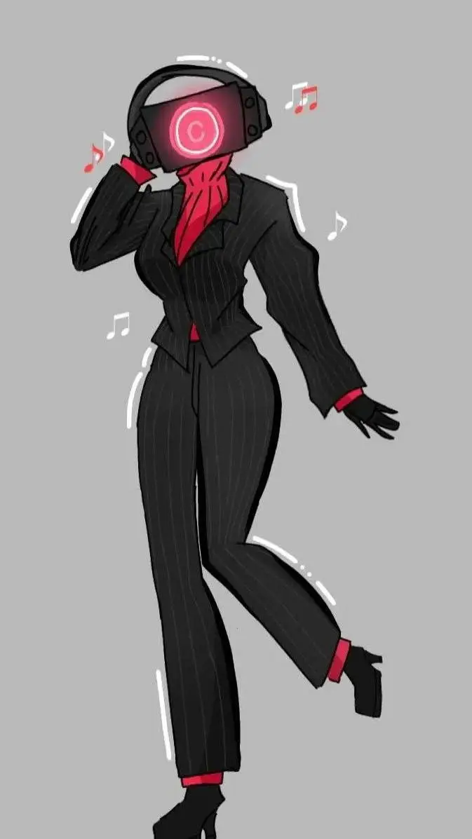 ai character: speakerwoman chill background