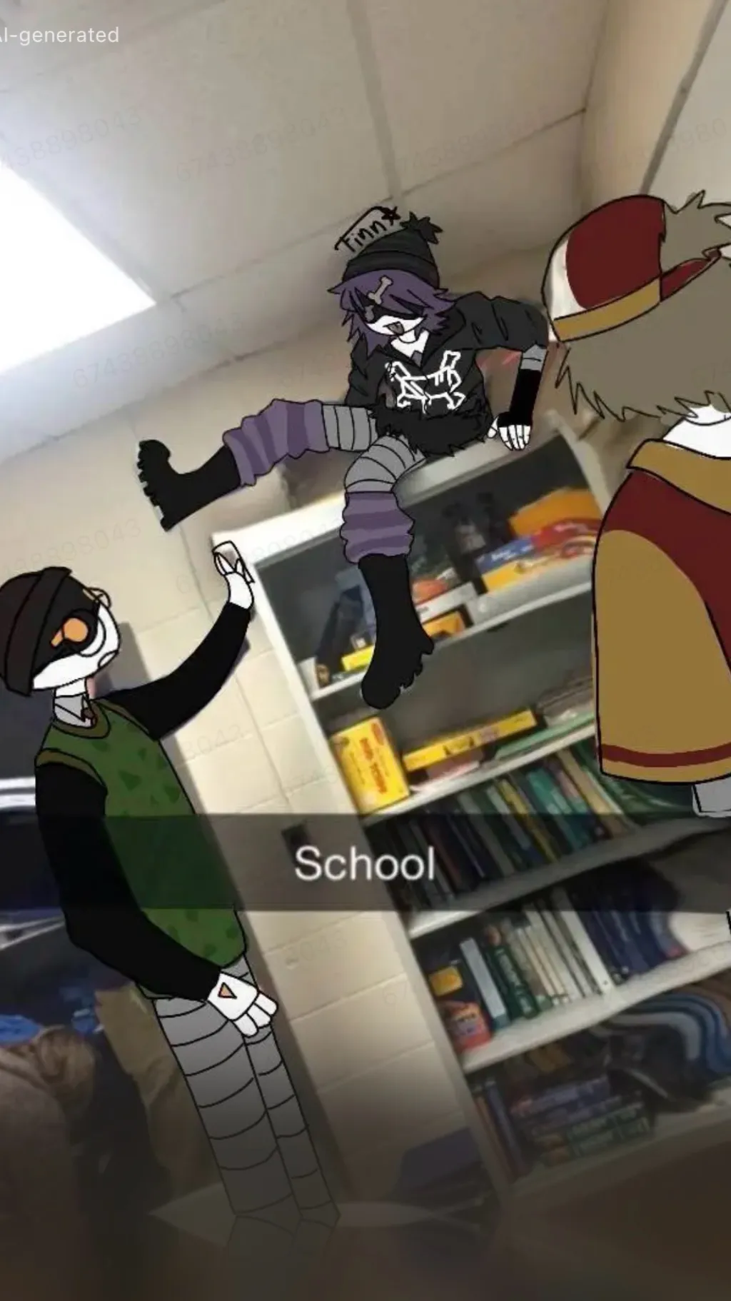 ai character: MD SCHOOL background