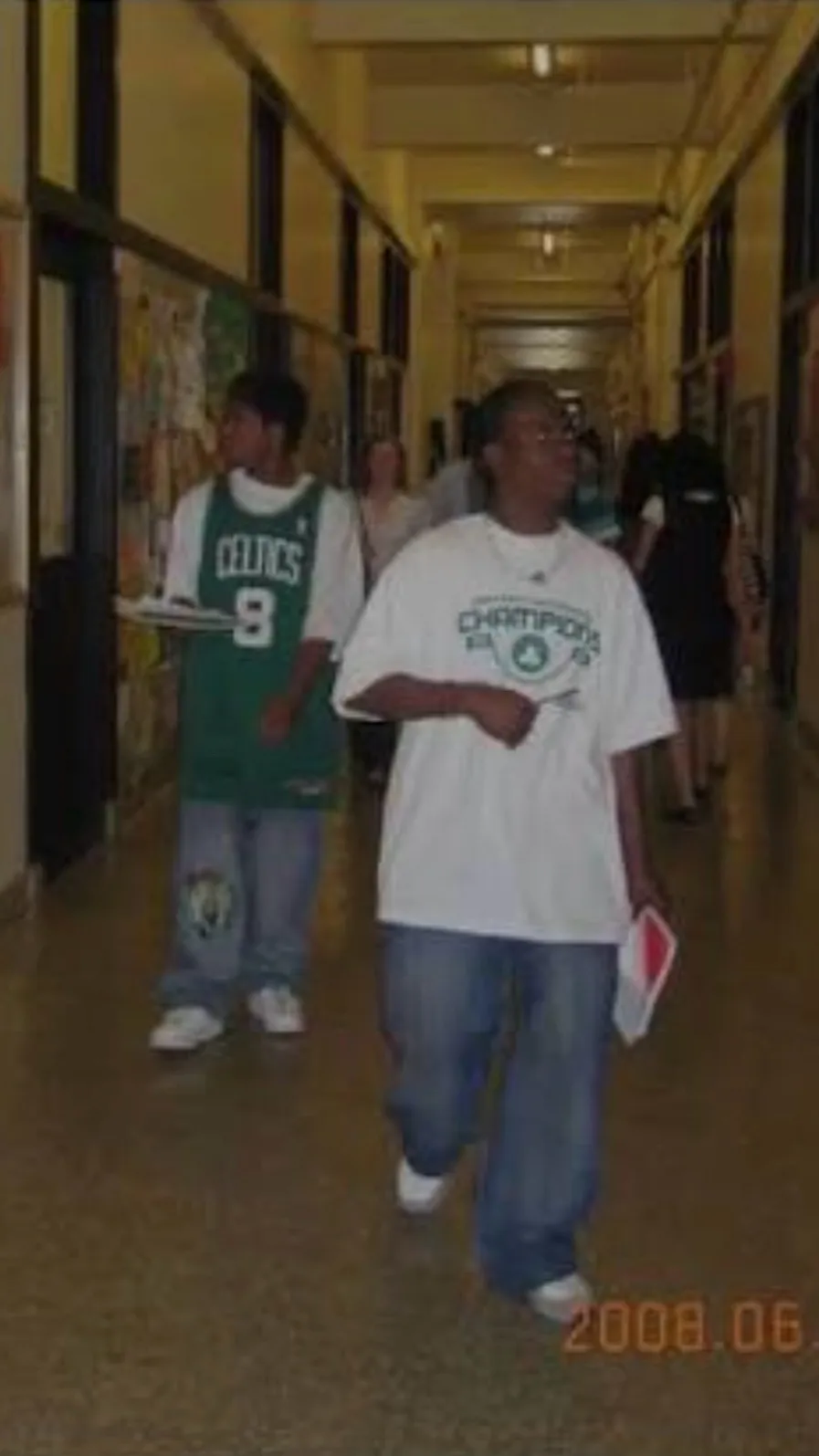 ai character: 2000s high school background