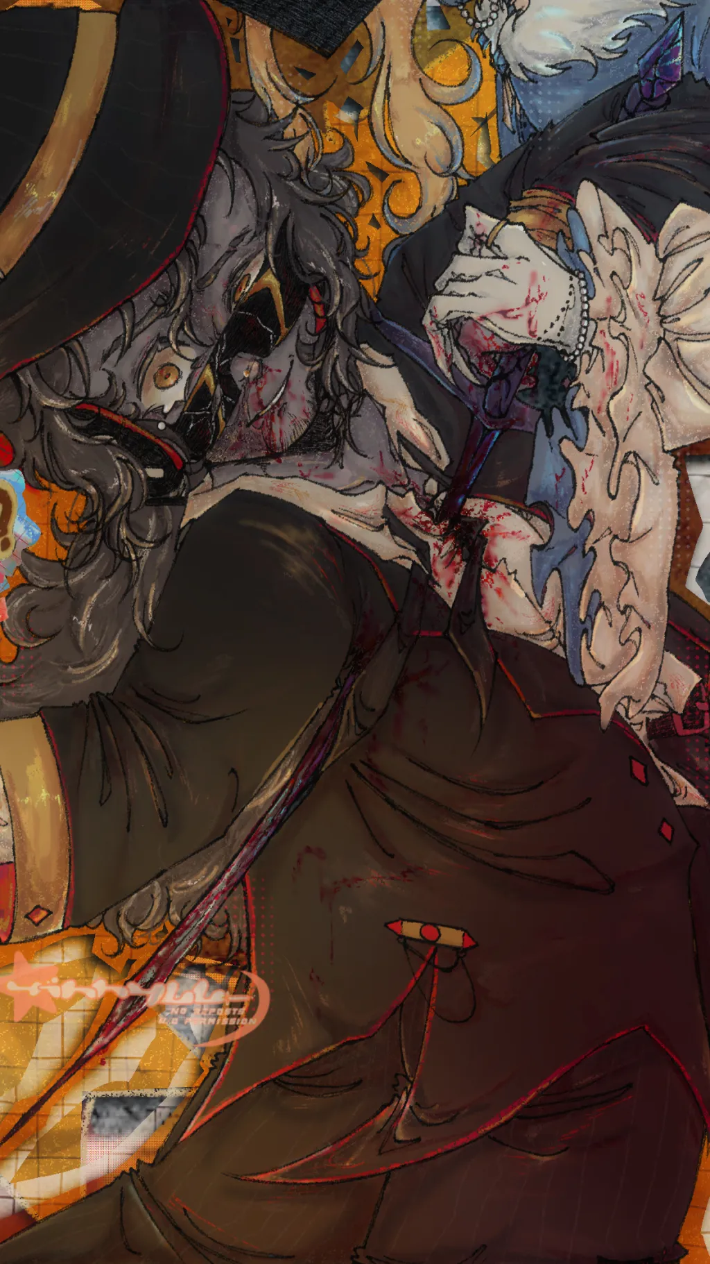 ai character: (Damnation) background