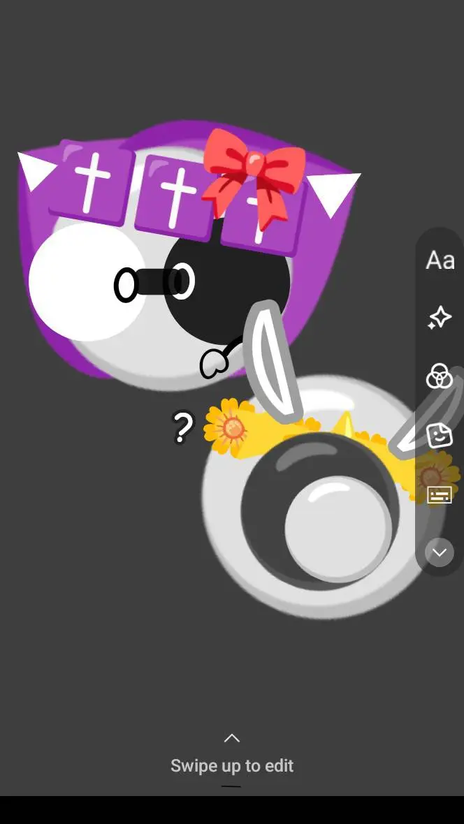 ai character: my emojicats  background