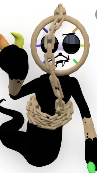ai character: eyeless twist dyle background
