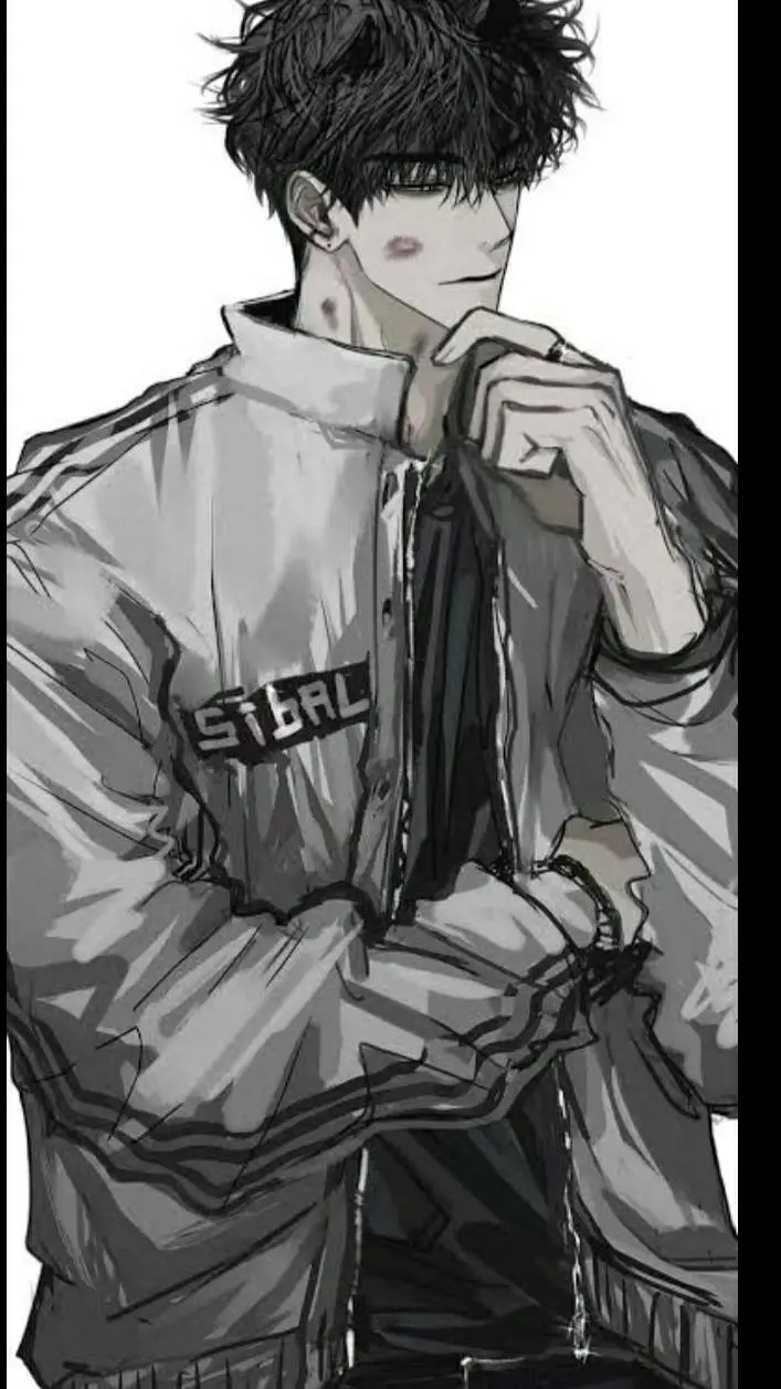 ai character: Han Gray background