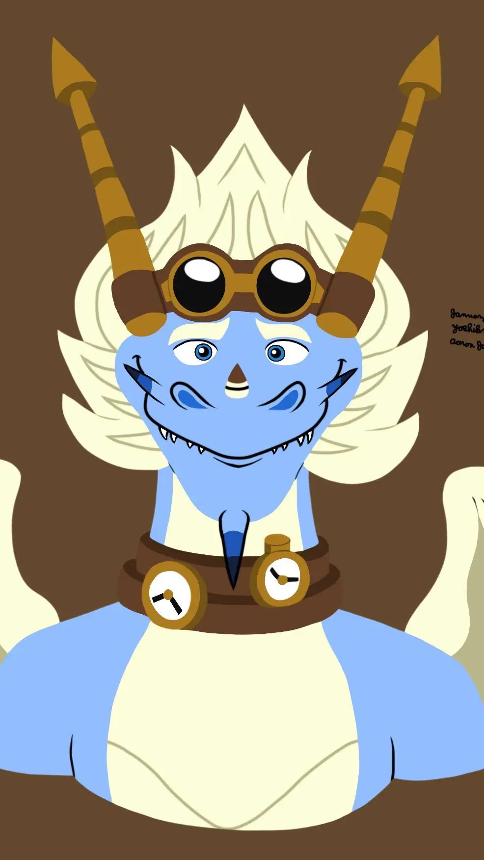 ai character: Lindar The Dragon background
