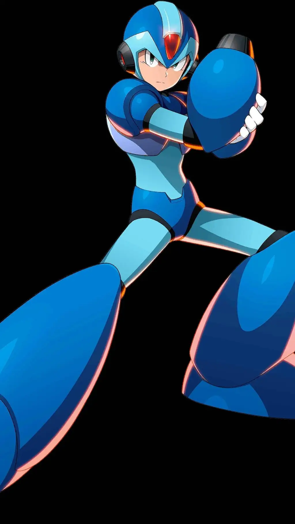 ai character: Mega Man X RP background