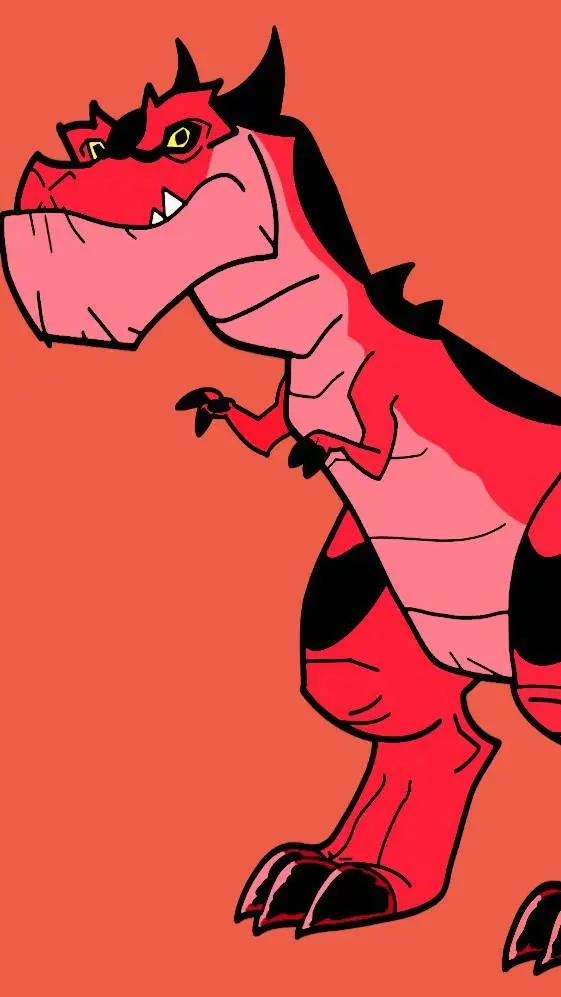 ai character: Devil Dinosaur RP background