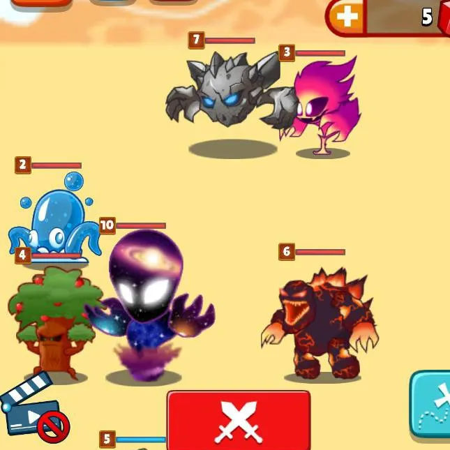 chat with ai character: elemental monsters