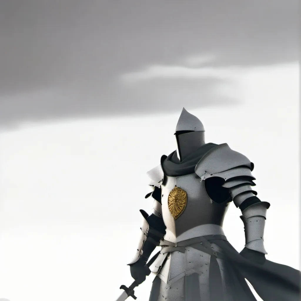 chat with ai character: powerful knight