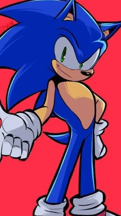 ai character: sonic the hedgehog background
