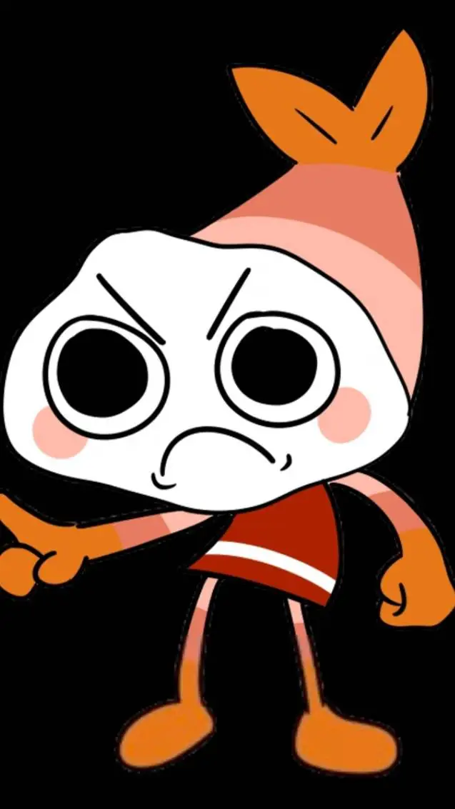 ai character: shrimpo background