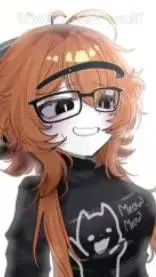 ai character: female bacon background