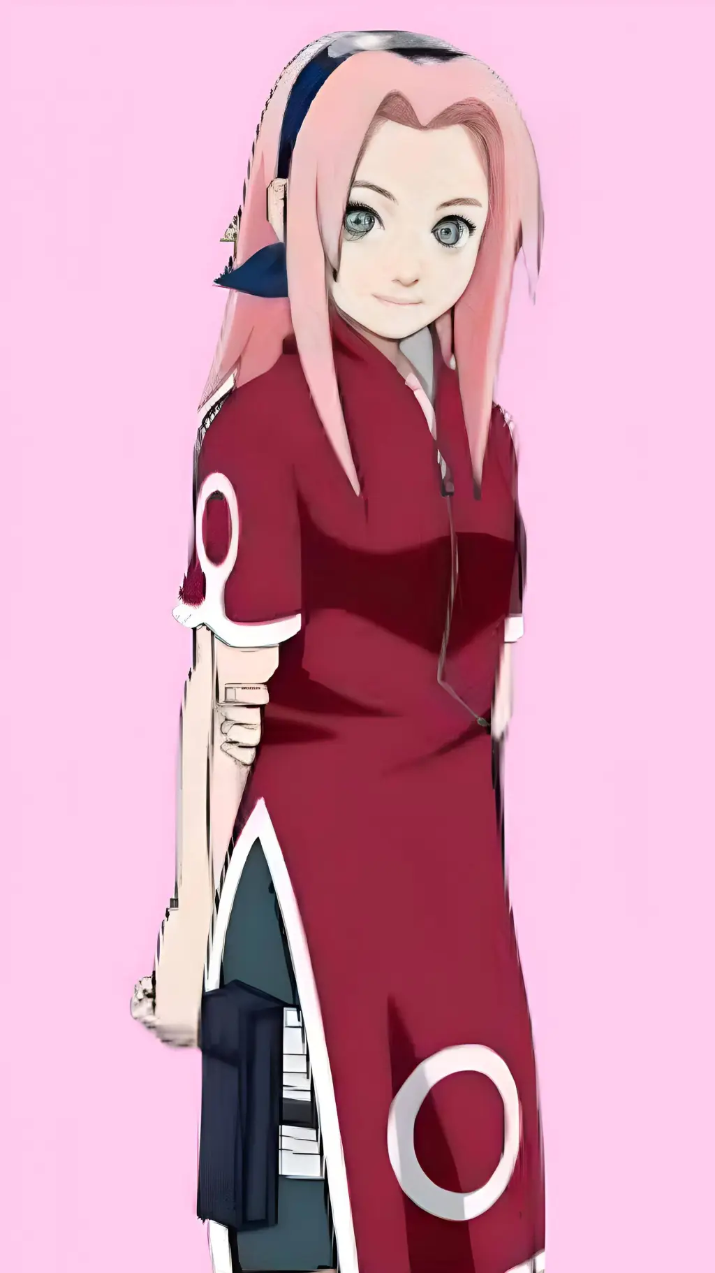 ai character: Sakura Haruno  background