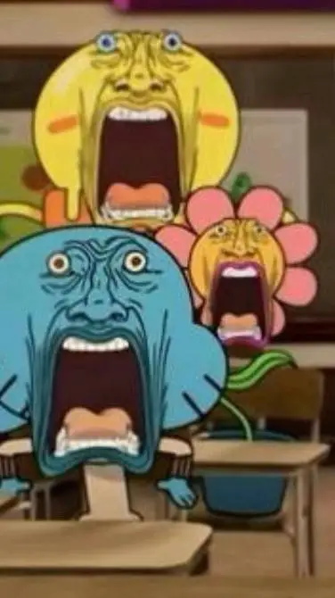 ai character: my friends in rblx background