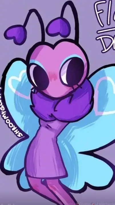 ai character: †Flutter† background