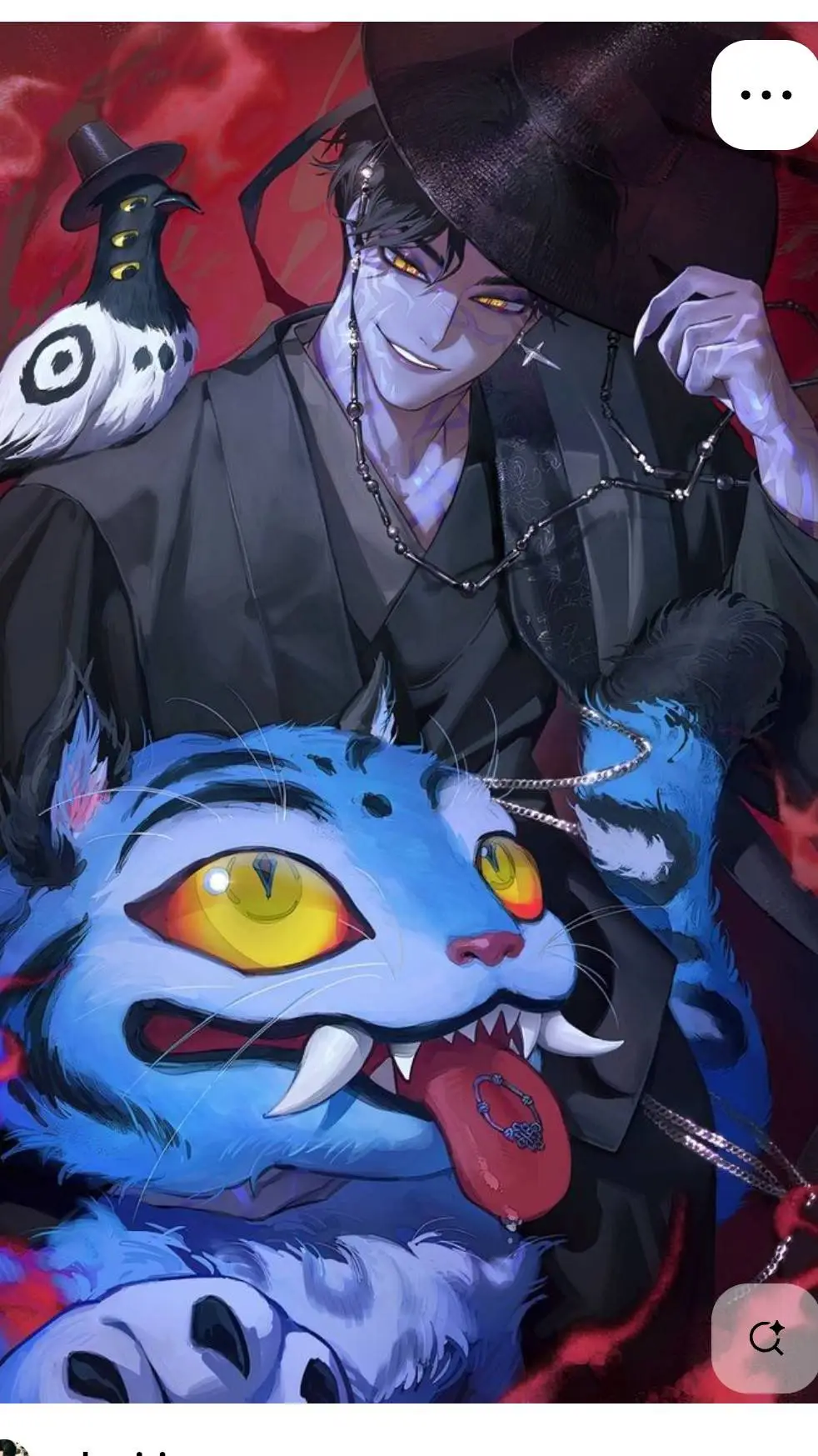 ai character: Tú esposo celoso background