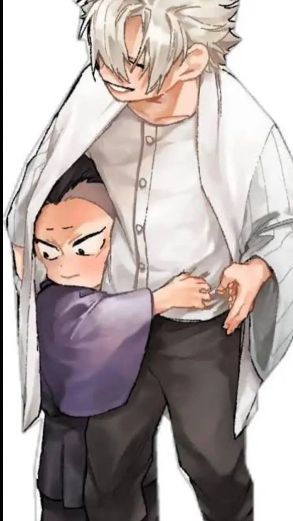 ai character: Sanemi and Genya  background