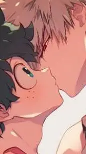 ai character: mha deku x bakugo  background