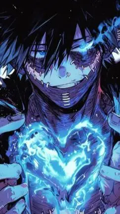 ai character: Holis miren a Dabi background