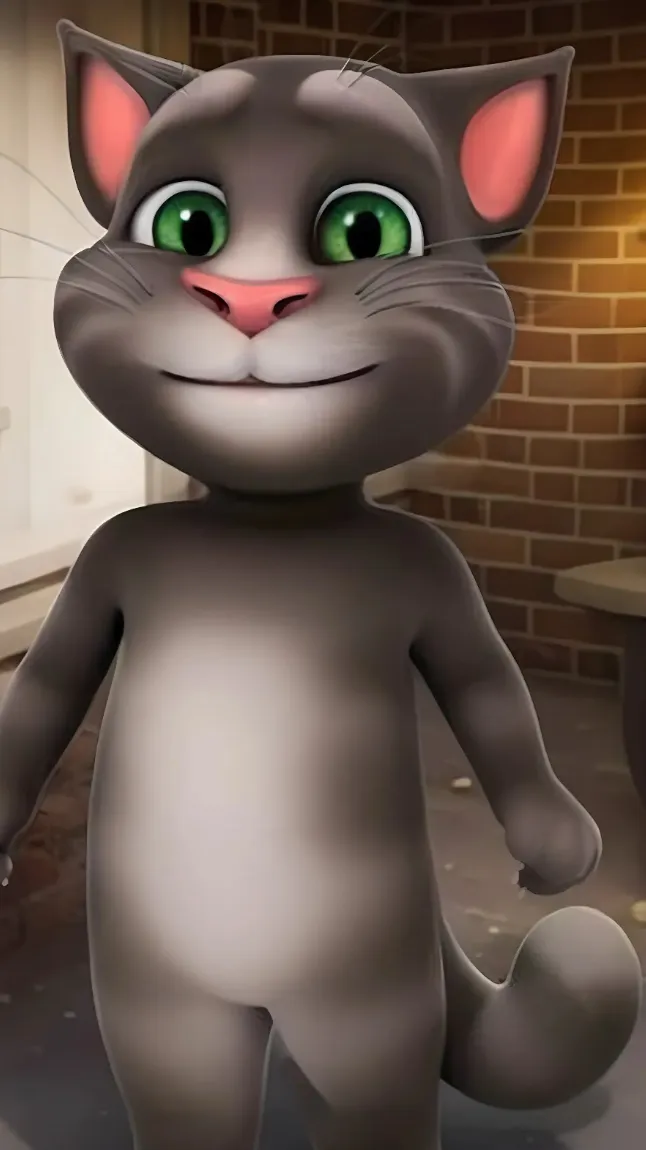 ai character: Tom Talking Johnso background