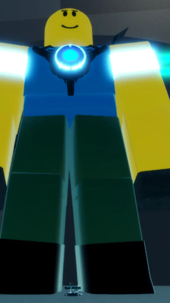 ai character: Titan noob  background
