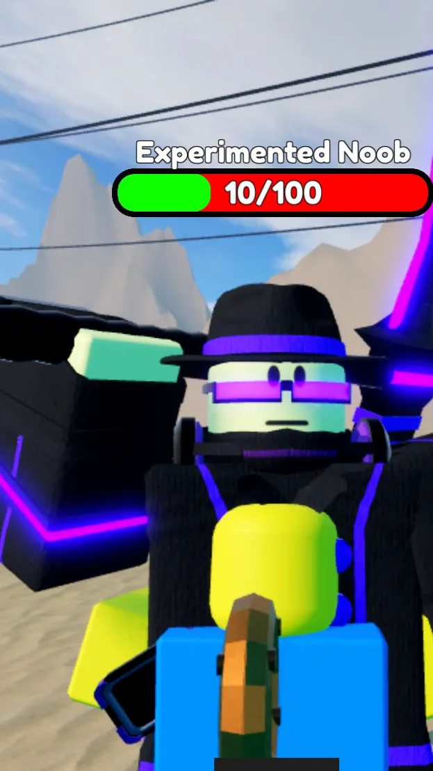 ai character: ￼￼John Doe and  background