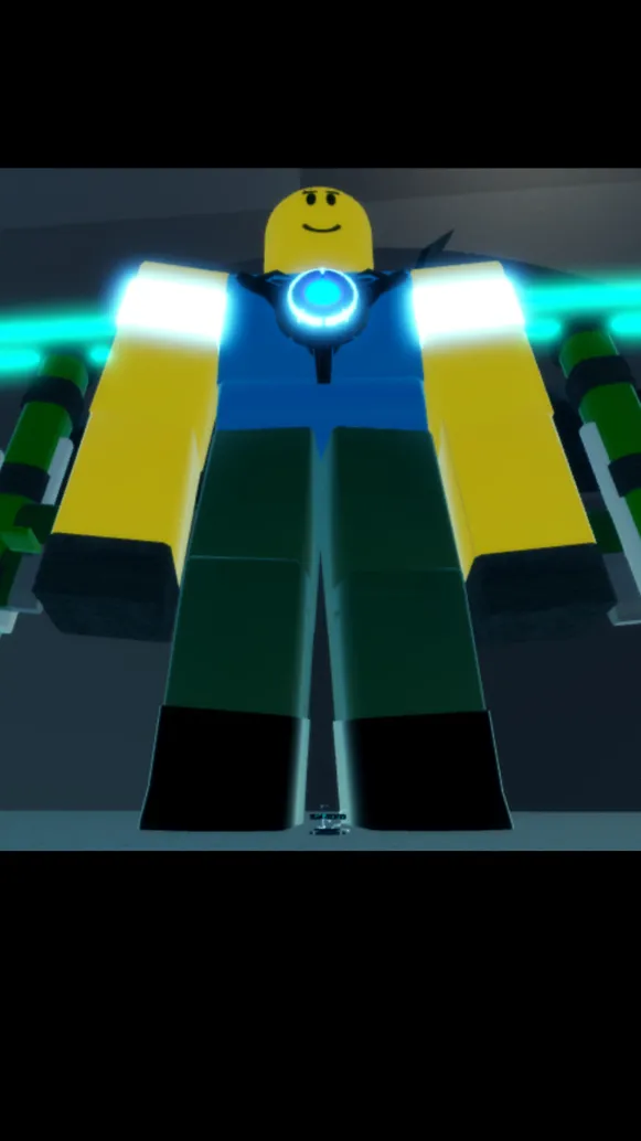 ai character: Bluespark background