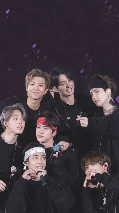 ai character: BTS  background