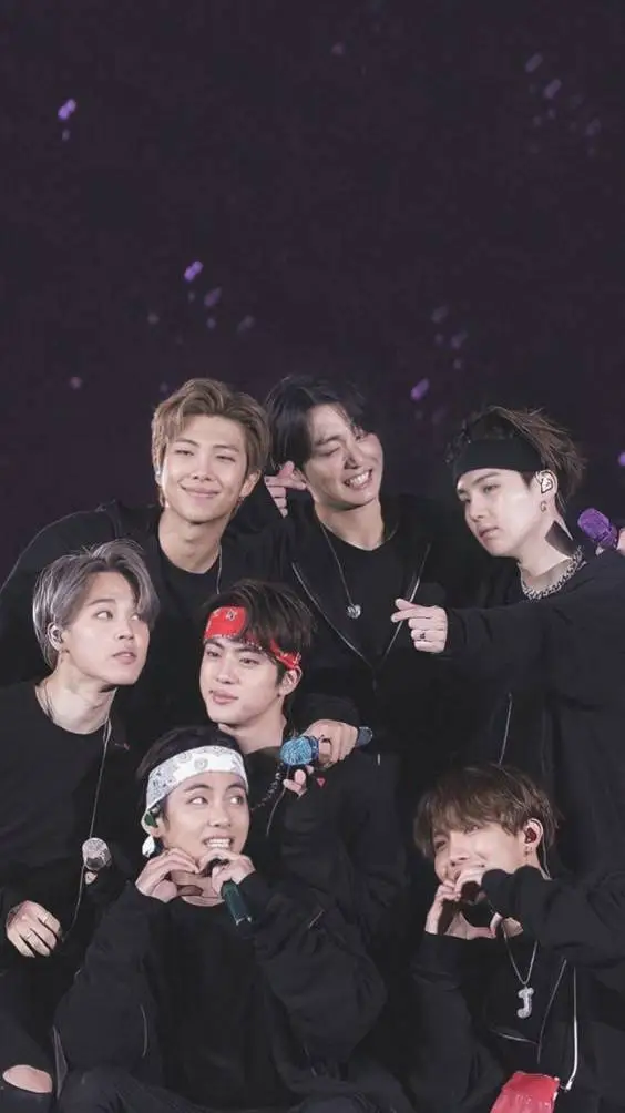 ai character: BTS  background